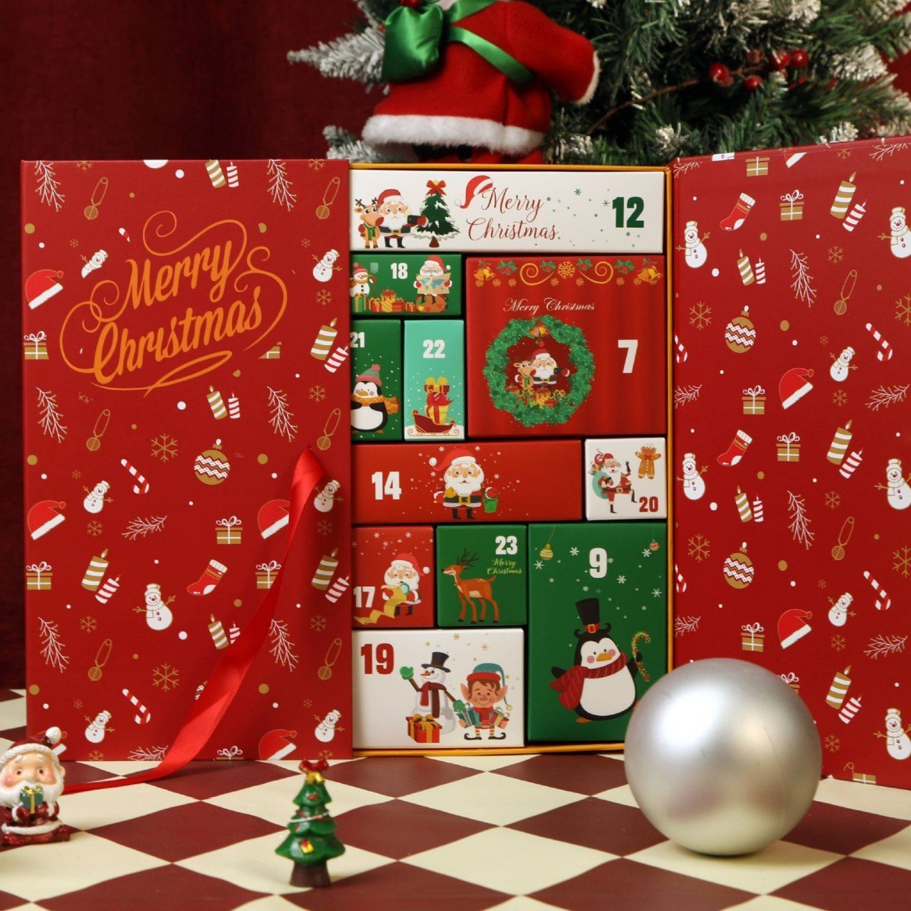 🎁 24 Days of Surprises — Pink Marble Advent Calendar 2025