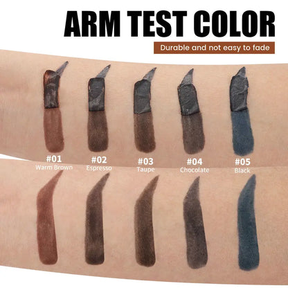 💜LAST DAY SALE BUY 1 GET 1 FREE!!💜5-Color Tear-Off Brow Tint – Waterproof, Non-Fading, Long-Lasting Pigment for Precise Brow Definition & Effortless Wild Brow Looks