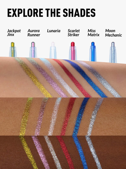Moon Arcade 6-Eyeliner Set