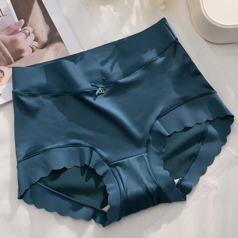 🔥HOT SALE🔥Satin ice Silk Seamless Tummy Control Panties