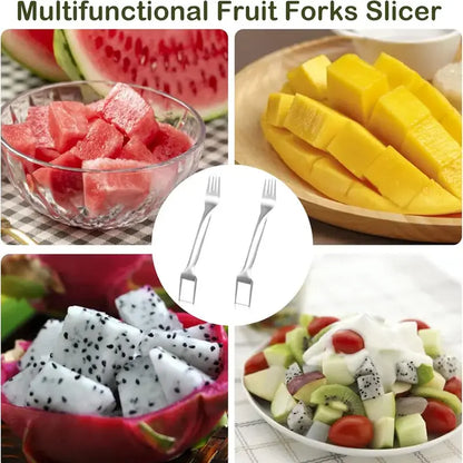 【2 Count】Watermelon Fork Slicer Cutter SlicerTool