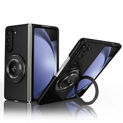 Suitable for Galaxy Z Fold Magnetic Rotating Bracket Mobile Phone Case
