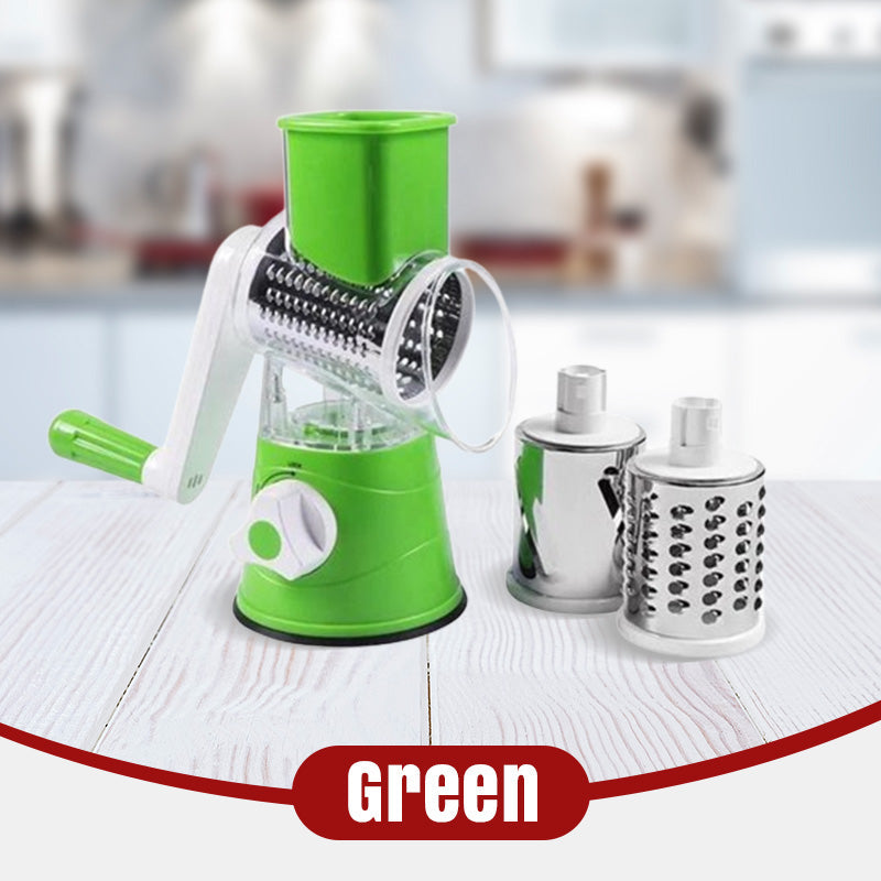 🔥 2026 Kitchen Sale 50% OFF🔥 Multifunctional Manual Rotary Grater & Chopper 🚀🥕