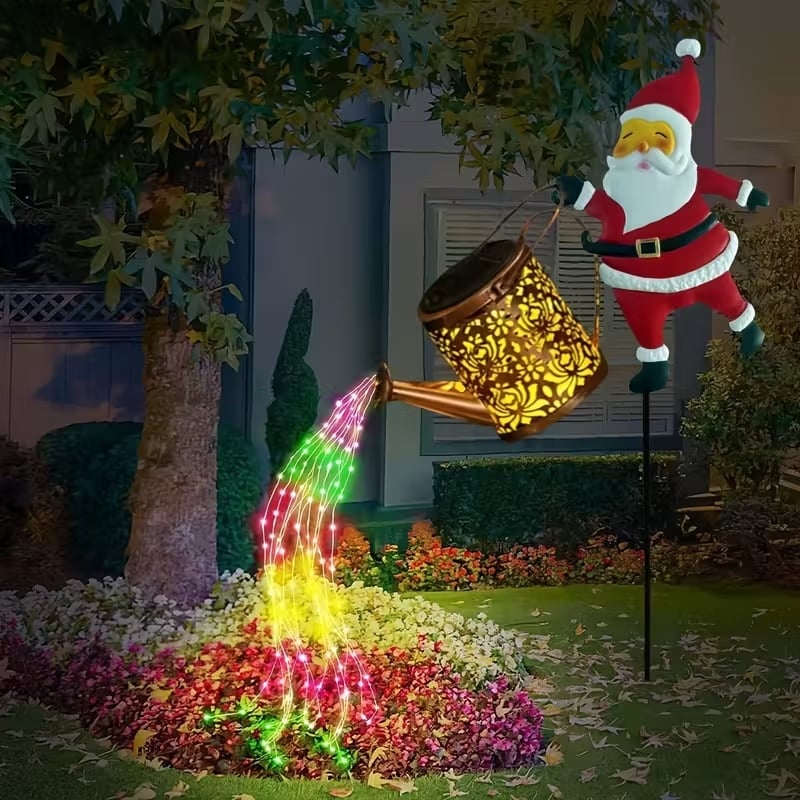 🎅Christmas Sale🎄50K+ SOLD! 🎁✨Christmas Solar Kettle Light & Lantern Garden Decor Collection💕