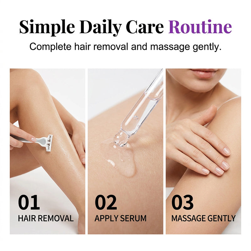 Hair Removal Oil with Natural Ingredients