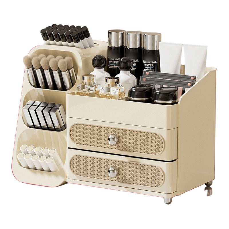 Large Capacity Cosmetic Organizer with Drawers